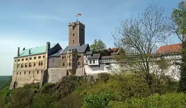 Free download Wartburg Castle Eisenach Luther -  free photo or picture to be edited with GIMP online image editor