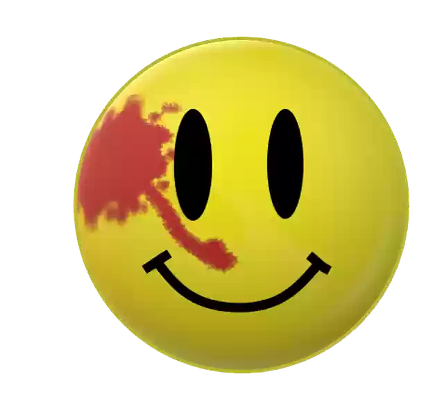 Free download Watchmen Smiley Blood -  free illustration to be edited with GIMP free online image editor