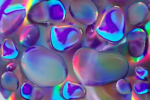 Free download Water Drops Colorful Reflection -  free free photo or picture to be edited with GIMP online image editor