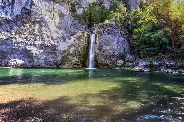 Free download waterfall forest nature that free picture to be edited with GIMP free online image editor