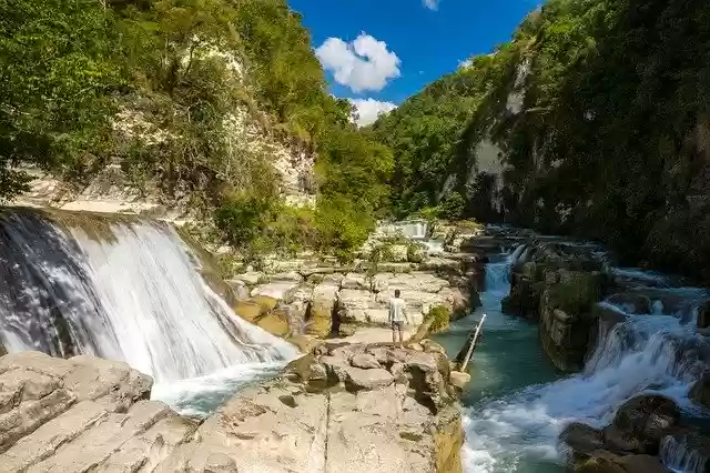 Free download Waterfall Water Island -  free free photo or picture to be edited with GIMP online image editor