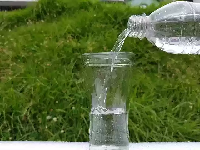 Free download Water Glass Of Bottle -  free photo or picture to be edited with GIMP online image editor