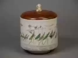Free download Water Jar with Design of Procession of Grasshoppers free photo or picture to be edited with GIMP online image editor