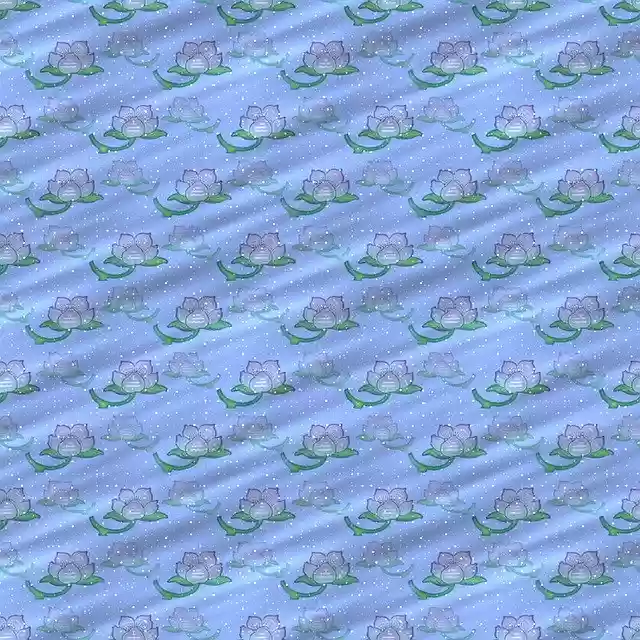 Free download Waterlily Lotus Flower Pattern -  free illustration to be edited with GIMP free online image editor
