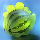 watermelon dino  screen for extension Chrome web store in OffiDocs Chromium