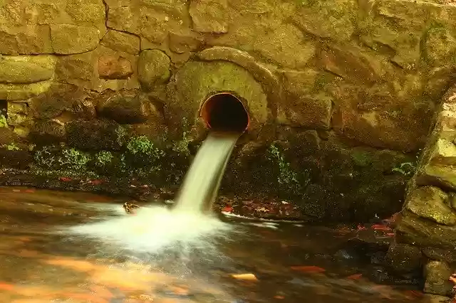 Free download Water Pipe Flow -  free photo or picture to be edited with GIMP online image editor