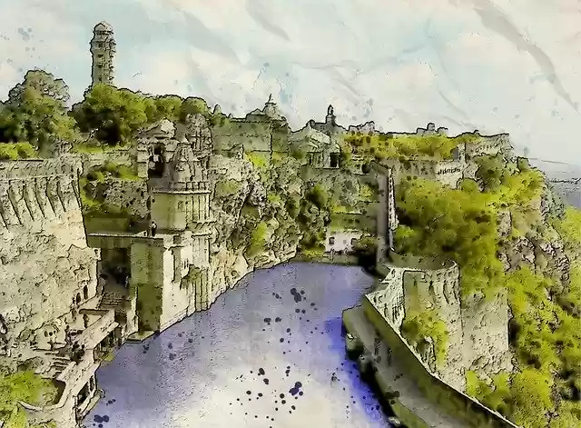 Free download Water River Landscape -  free photo or picture to be edited with GIMP online image editor