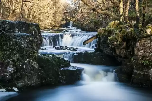Free download water waterfall nature landscape free picture to be edited with GIMP free online image editor