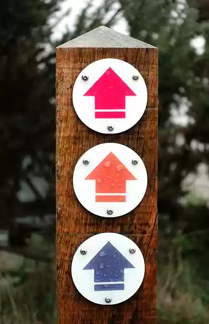 Free download waymark arrow way mark marker free picture to be edited with GIMP free online image editor