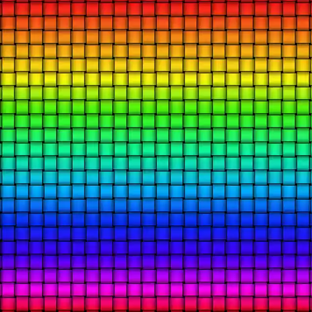 Free download Weave Texture Rainbow -  free illustration to be edited with GIMP free online image editor