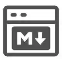 Web2Markdown Markdown Web Clipper  screen for extension Chrome web store in OffiDocs Chromium