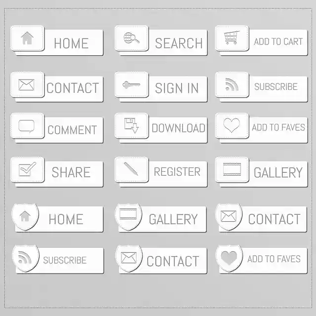Free download Web Buttons Internet -  free illustration to be edited with GIMP free online image editor