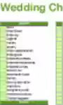 دانلود رایگان چک لیست عروسی (رایگان + ساده) قالب DOC، XLS یا PPT رایگان برای ویرایش با LibreOffice آنلاین یا OpenOffice Desktop آنلاین