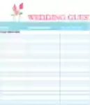Descarga gratuita Plantilla de lista de invitados a la boda 1 Plantilla DOC, XLS o PPT gratis para editar con LibreOffice en línea o OpenOffice Desktop en línea