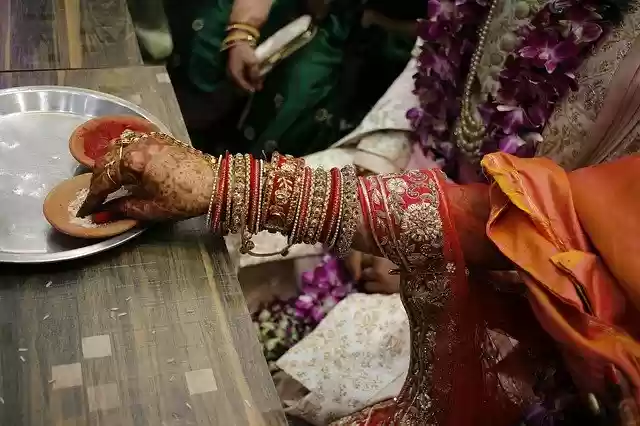 Free download Wedding Indian Bride -  free free photo or picture to be edited with GIMP online image editor