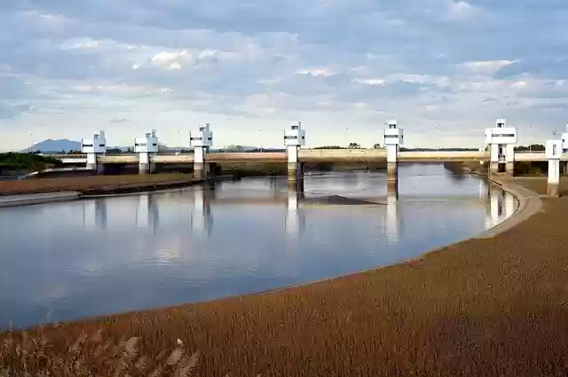 Free download Weir River Water -  free free photo or picture to be edited with GIMP online image editor