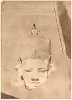 Free download Westernmost Colossus of the Temple of Re, Abu Simbel free photo or picture to be edited with GIMP online image editor