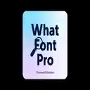 WhatFont Pro  screen for extension Chrome web store in OffiDocs Chromium
