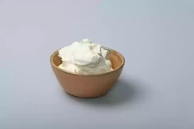 Free download Whipped Cream Bowls Food Milk -  free photo or picture to be edited with GIMP online image editor