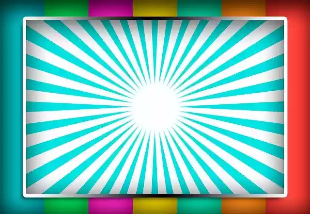 Free download White Board Ad Display Rainbow -  free illustration to be edited with GIMP free online image editor