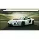 white lambo aventador  screen for extension Chrome web store in OffiDocs Chromium