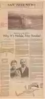 Free download Why its Noble, not Knobel (San Jose News, November 7, 1975) free photo or picture to be edited with GIMP online image editor