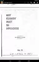 Free download Why Kennedy must be Impeached free photo or picture to be edited with GIMP online image editor
