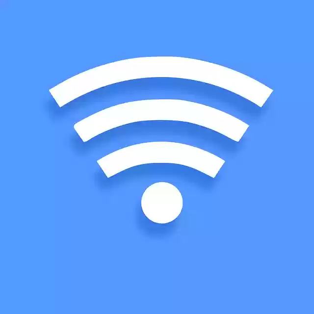 Free download Wifi Icon Blue Symbol -  free illustration to be edited with GIMP free online image editor