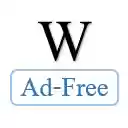 Wikipedia Ad Free  screen for extension Chrome web store in OffiDocs Chromium