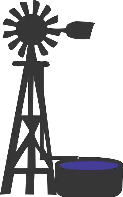 Free download Windmill Farm Agriculture -  free illustration to be edited with GIMP free online image editor