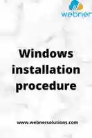 Free download Windows Installation Procedure free photo or picture to be edited with GIMP online image editor