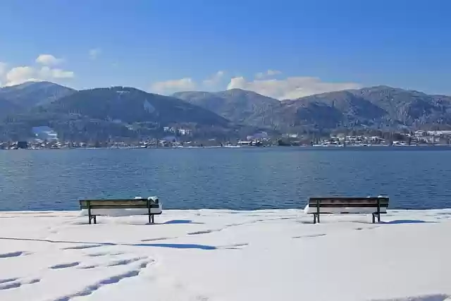 Free download winter alps lake tegernsee free picture to be edited with GIMP free online image editor