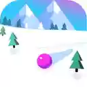 Winter Dodge Roll down the icy mountain and dodge obstacles!  screen for extension Chrome web store in OffiDocs Chromium