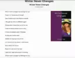 Free download Winter Never Changes free photo or picture to be edited with GIMP online image editor