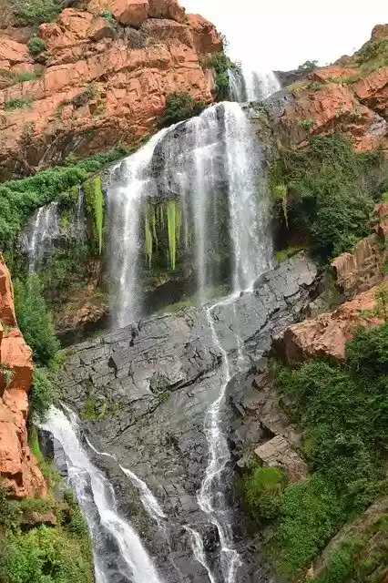 Free download Witpoortjie Waterfall -  free photo or picture to be edited with GIMP online image editor