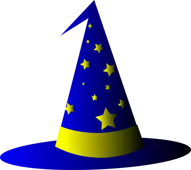 Free download Wizard Hat Sorcerer Magic - Free vector graphic on Pixabay free illustration to be edited with GIMP free online image editor