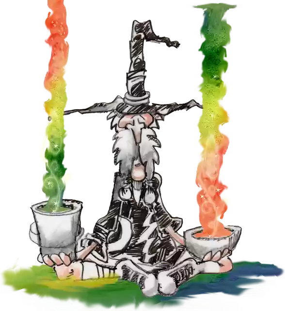 Free download Wizard Paul Reynolds Color -  free illustration to be edited with GIMP free online image editor