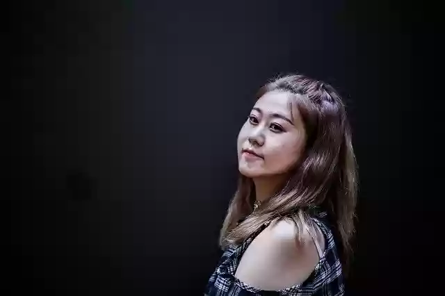 Free download Woman Asia Black Curly -  free photo or picture to be edited with GIMP online image editor