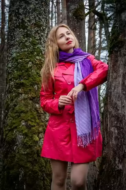 Free download woman on the nature autumn cloak free picture to be edited with GIMP free online image editor