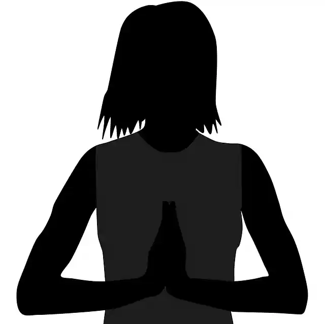 Free download Woman Praying Pray Prayer -  free illustration to be edited with GIMP free online image editor