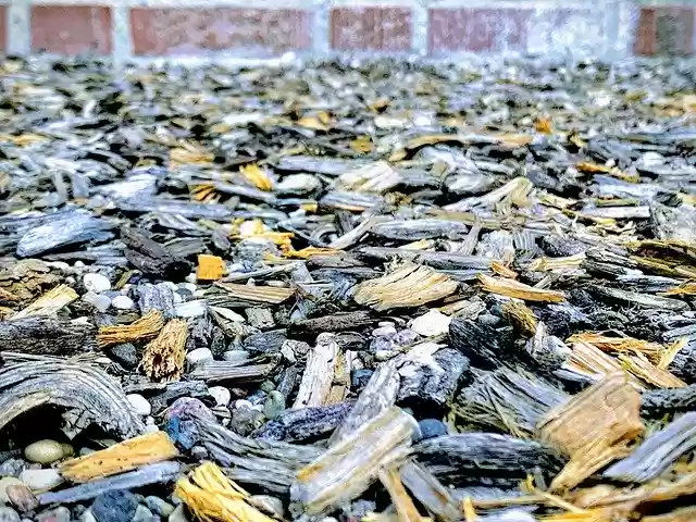 Free download Wood Chips Ground Brick -  free free photo or picture to be edited with GIMP online image editor