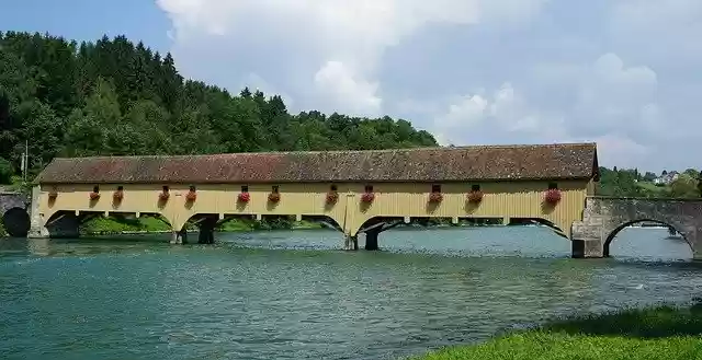 Free download wooden bridge customs bridge free picture to be edited with GIMP free online image editor