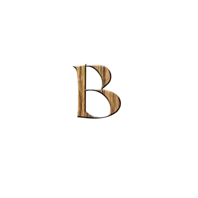 Free download Wooden B Text -  free illustration to be edited with GIMP free online image editor