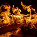 Wood Planks in Yellow Flames  screen for extension Chrome web store in OffiDocs Chromium