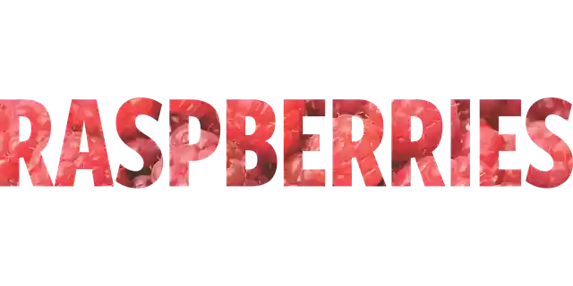 Free download Word Raspberries Raspberry - Free vector graphic on Pixabay free illustration to be edited with GIMP free online image editor