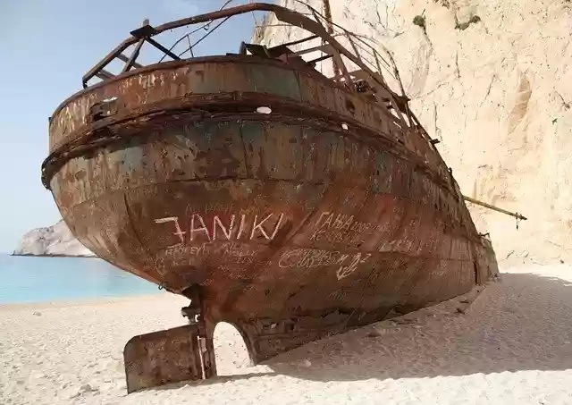 Free download Wreck Zakyntos -  free photo or picture to be edited with GIMP online image editor
