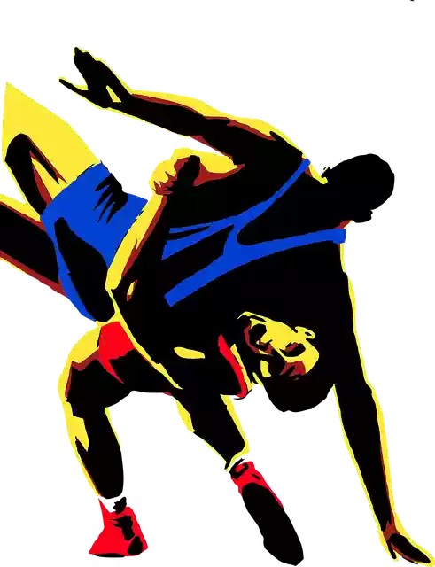 Free download Wrestling Sport Men - Free vector graphic on Pixabay free illustration to be edited with GIMP free online image editor