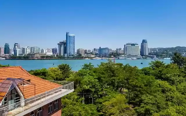 Free download Xiamen Gulangyu Island Sea The -  free free photo or picture to be edited with GIMP online image editor