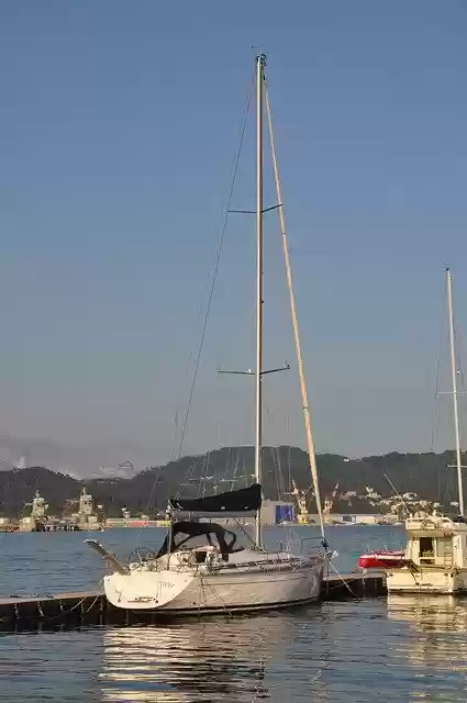 Free download Yacht Berth Reflections -  free photo or picture to be edited with GIMP online image editor