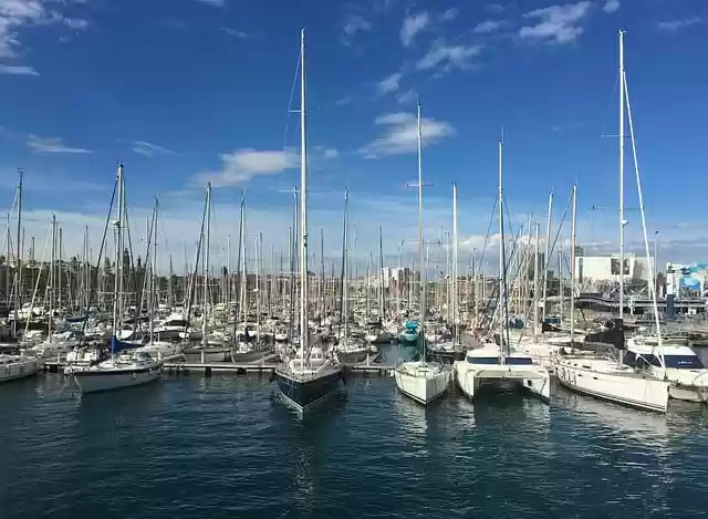 Free download yacht port sea sail ship boat free picture to be edited with GIMP free online image editor